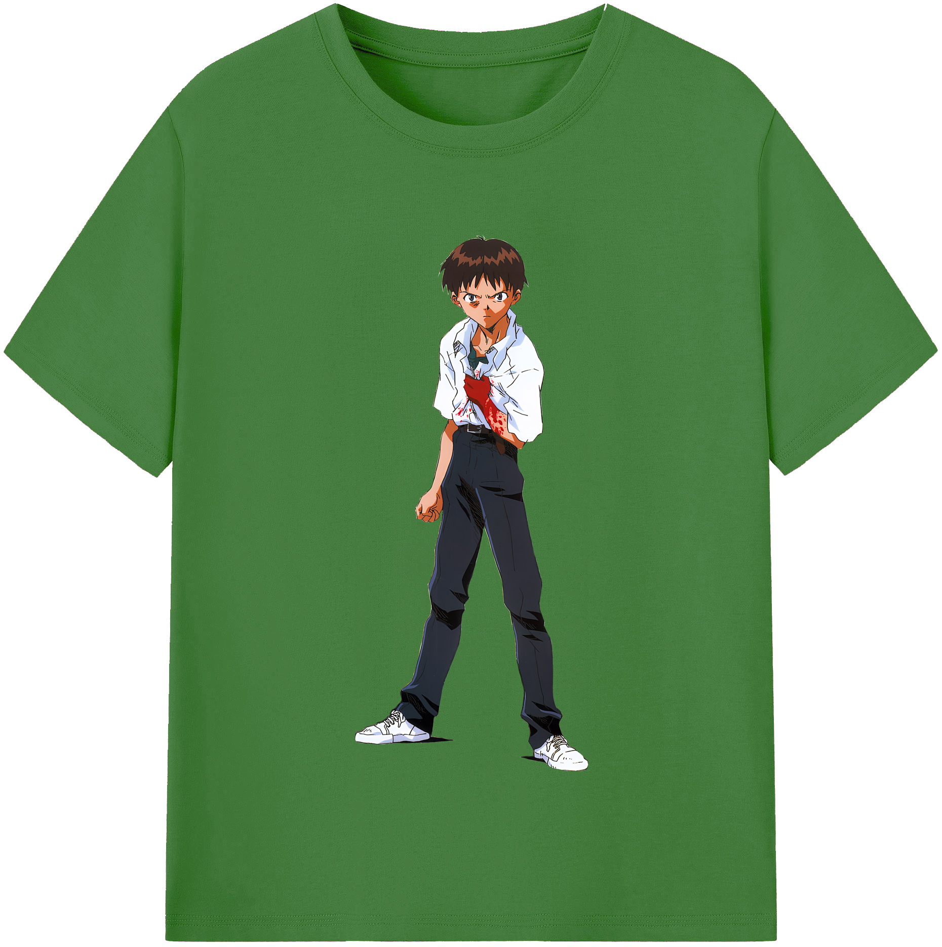 （画像用） EVA 新世紀エヴァンゲリオン レディースカジュアルプリントTシャツ（綿100％）